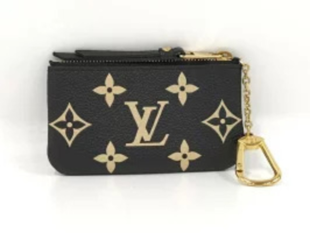 Louis Vuitton Monogram coin case Wallet Pochette Empreinte Brown